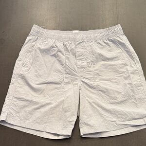 GAP Men's Athletic White Shorts